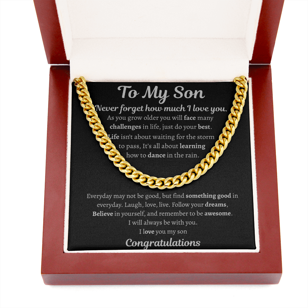 Son Graduation Gift