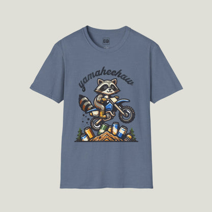 Yamaheehaw Enthusiast Raccoon T-Shirt - Unisex Softstyle