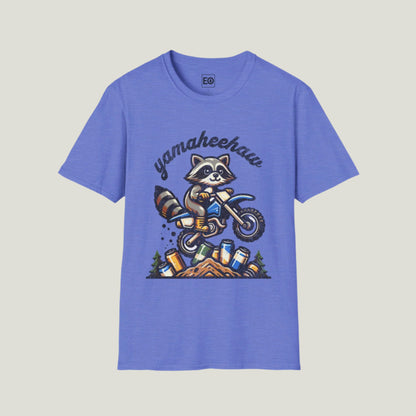 Yamaheehaw Enthusiast Raccoon T-Shirt - Unisex Softstyle