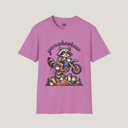 Yamaheehaw Enthusiast Raccoon T-Shirt - Unisex Softstyle