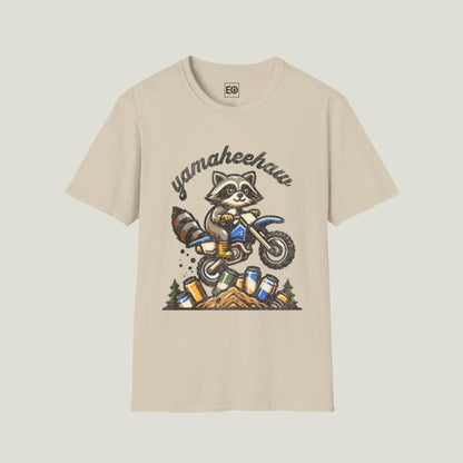 Yamaheehaw Enthusiast Raccoon T-Shirt - Unisex Softstyle