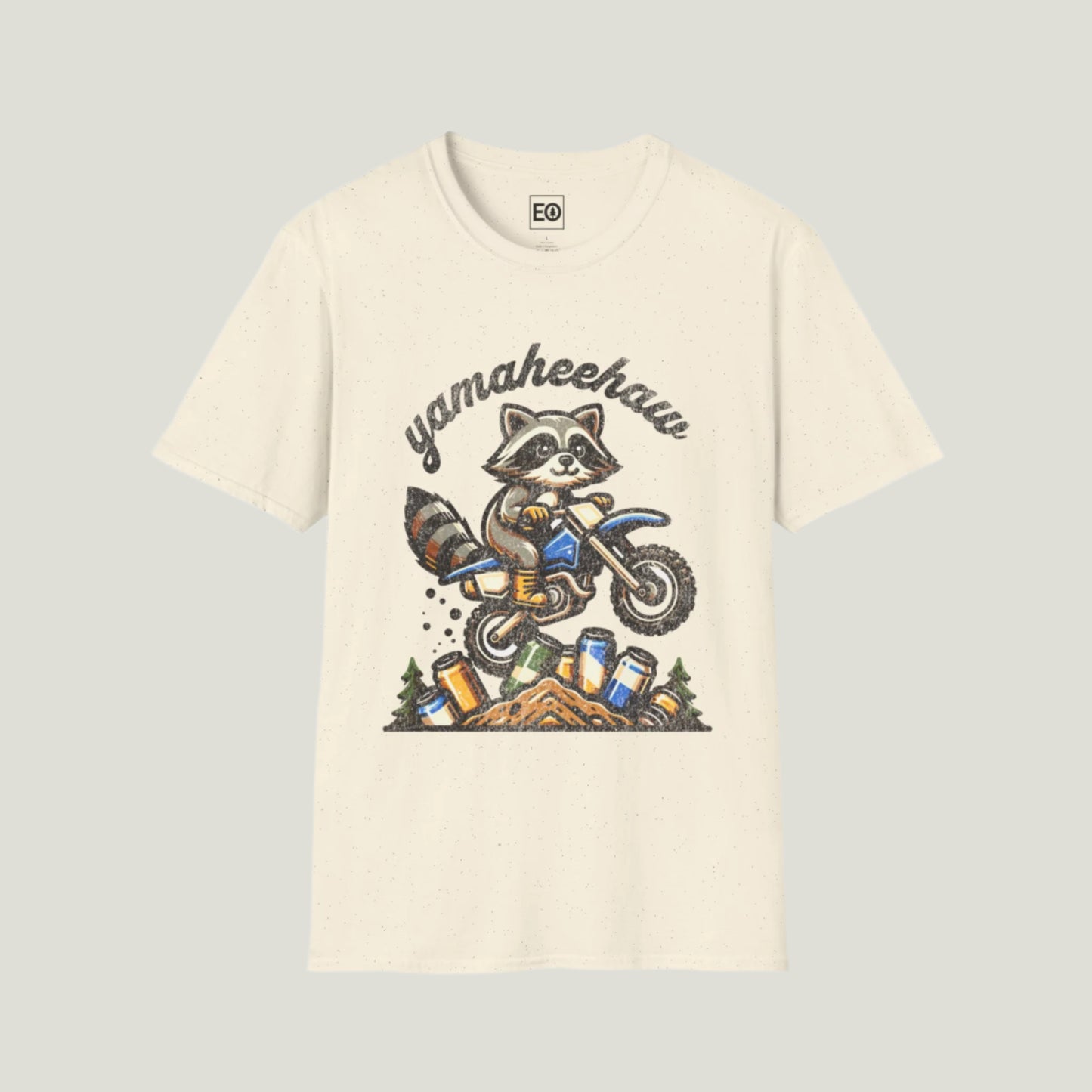 Yamaheehaw Enthusiast Raccoon T-Shirt - Unisex Softstyle