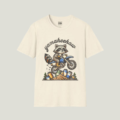 Yamaheehaw Enthusiast Raccoon T-Shirt - Unisex Softstyle