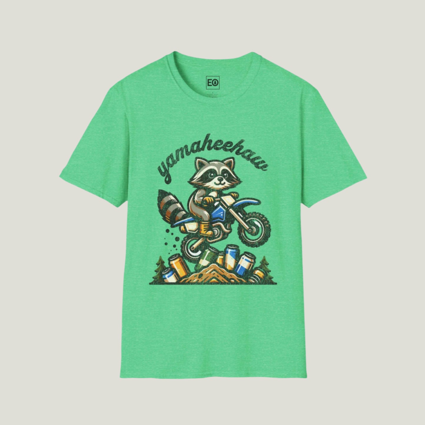 Yamaheehaw Enthusiast Raccoon T-Shirt - Unisex Softstyle