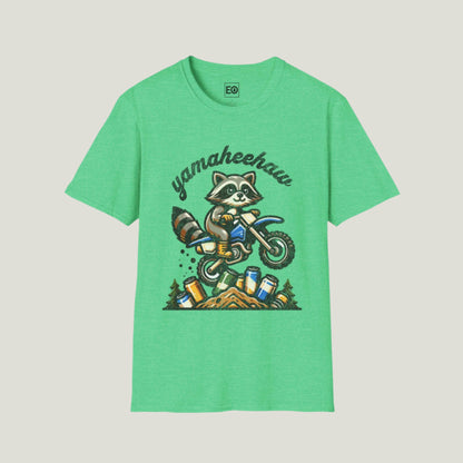 Yamaheehaw Enthusiast Raccoon T-Shirt - Unisex Softstyle