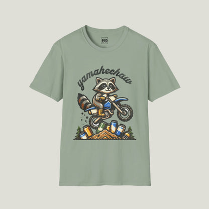 Yamaheehaw Enthusiast Raccoon T-Shirt - Unisex Softstyle
