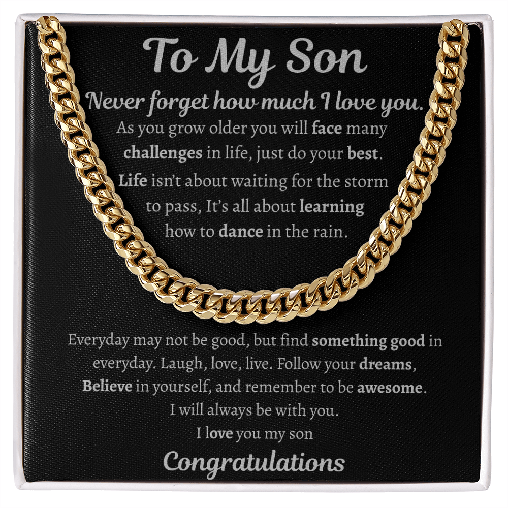 Son Graduation Gift