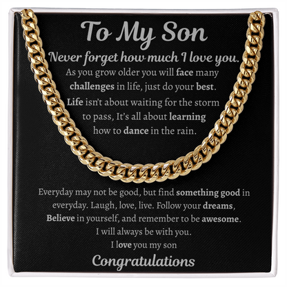 Son Graduation Gift