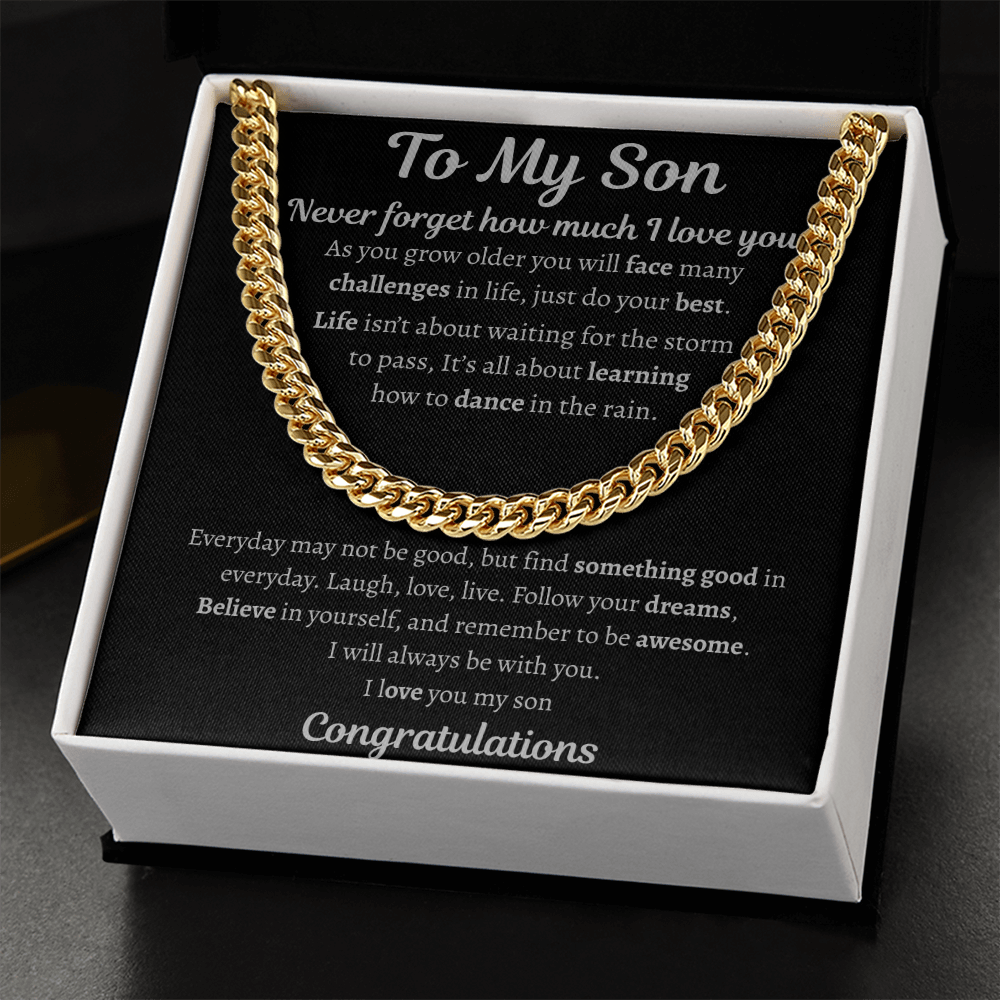 Son Graduation Gift