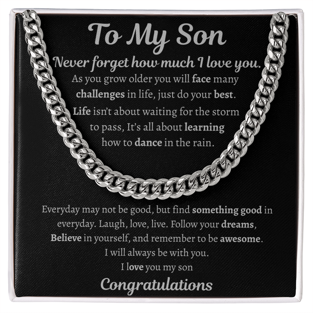 Son Graduation Gift