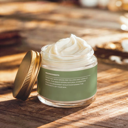 Bare Acre Whipped Grass-Fed Tallow Balm with Vanilla Bean