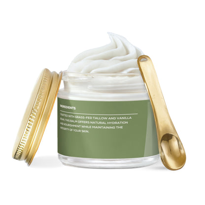 Bare Acre Whipped Grass-Fed Tallow Balm with Vanilla Bean